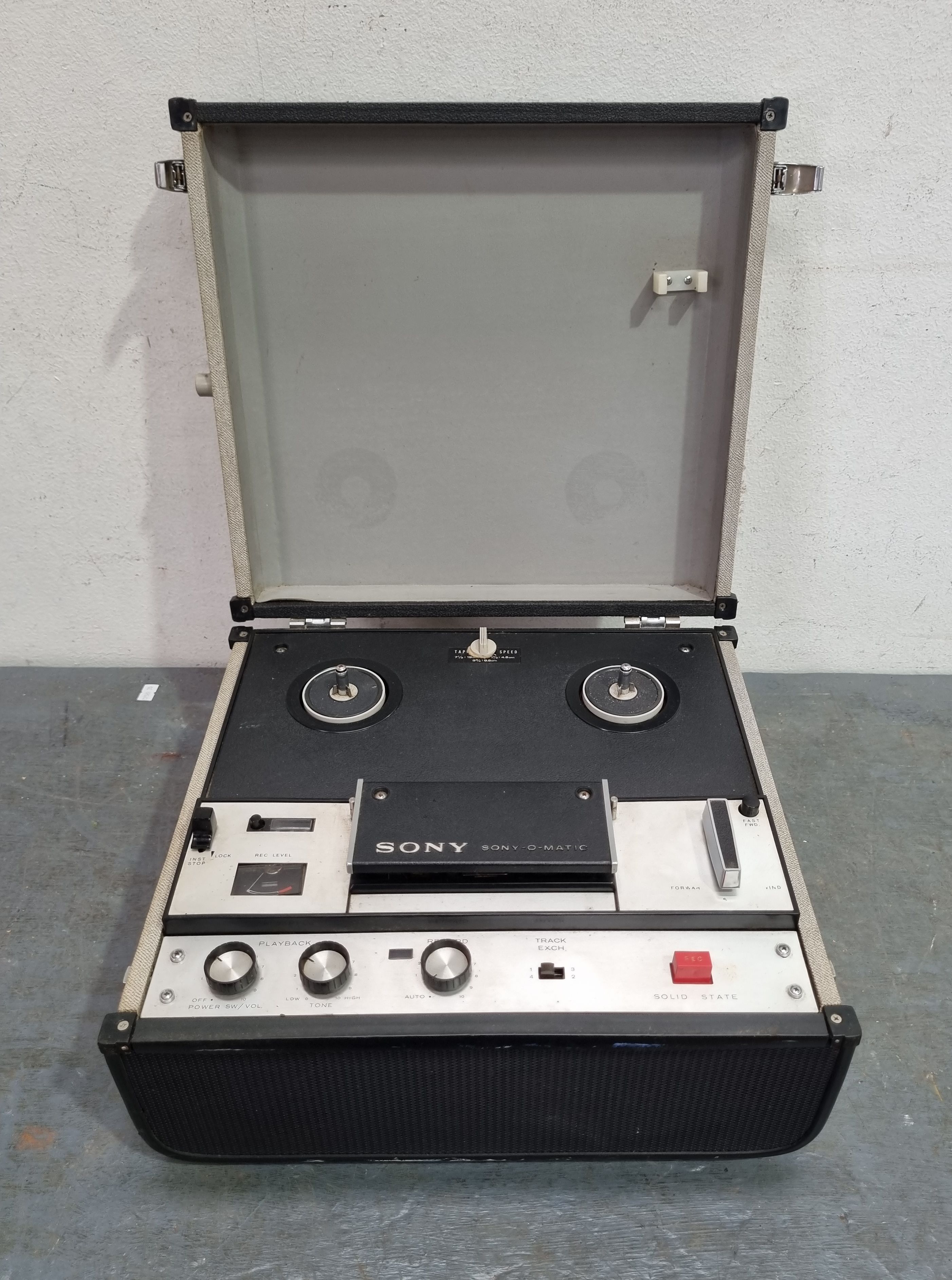 1319 · A SONY TAPECORDER