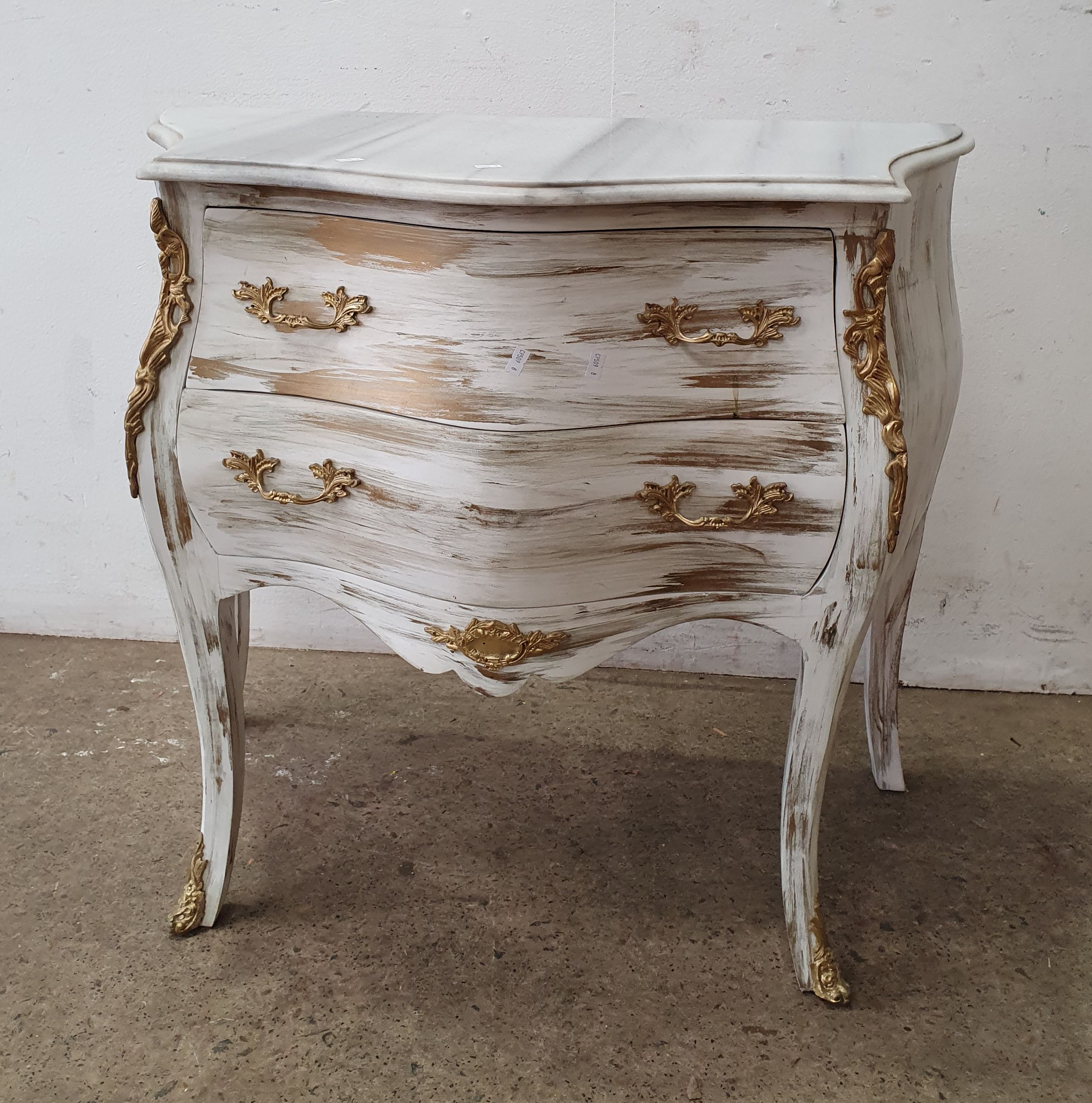 A Shabby-Chic French Style Bedside Commode