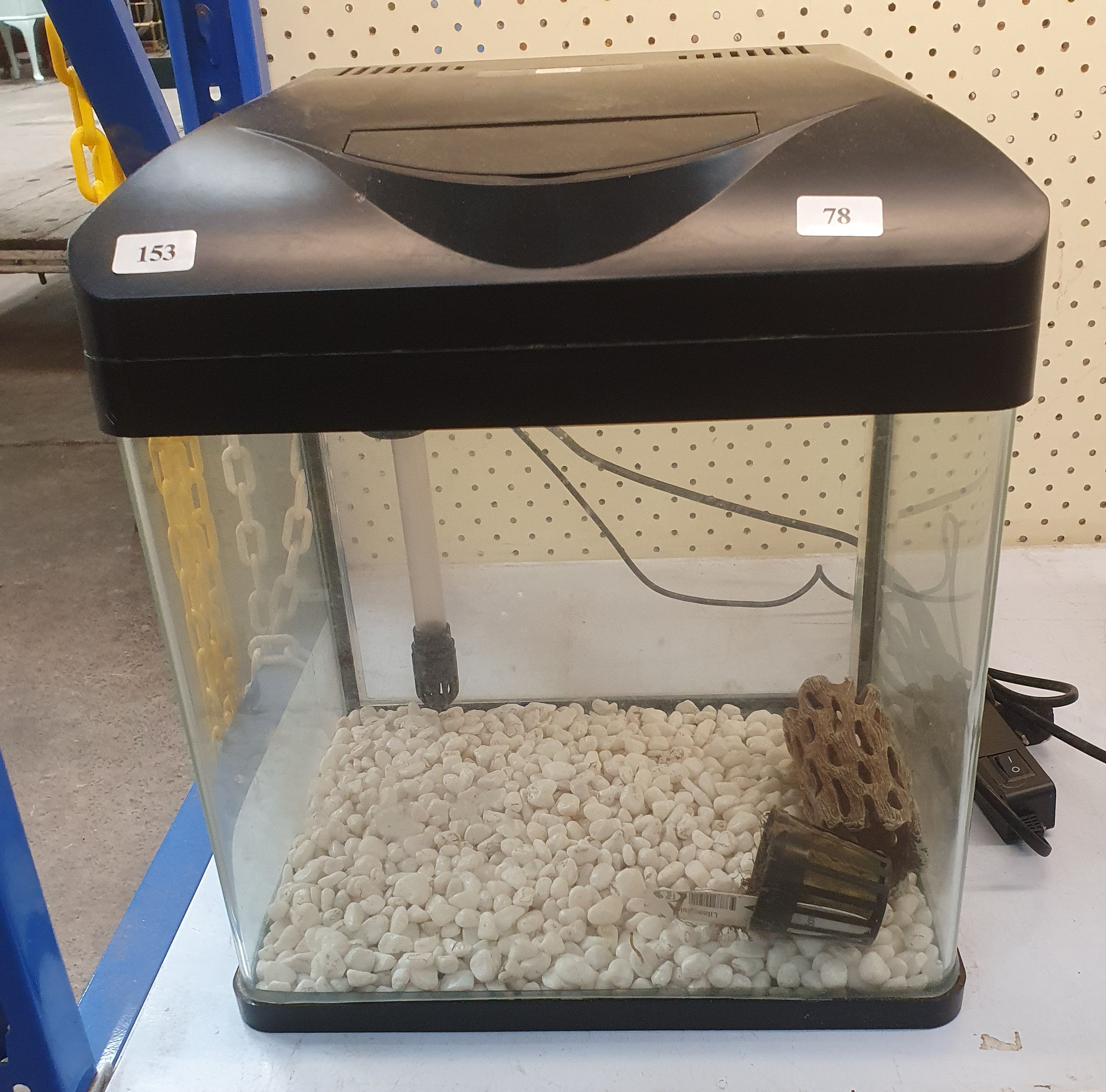 An Aqua Care E300 Glass Aquarium