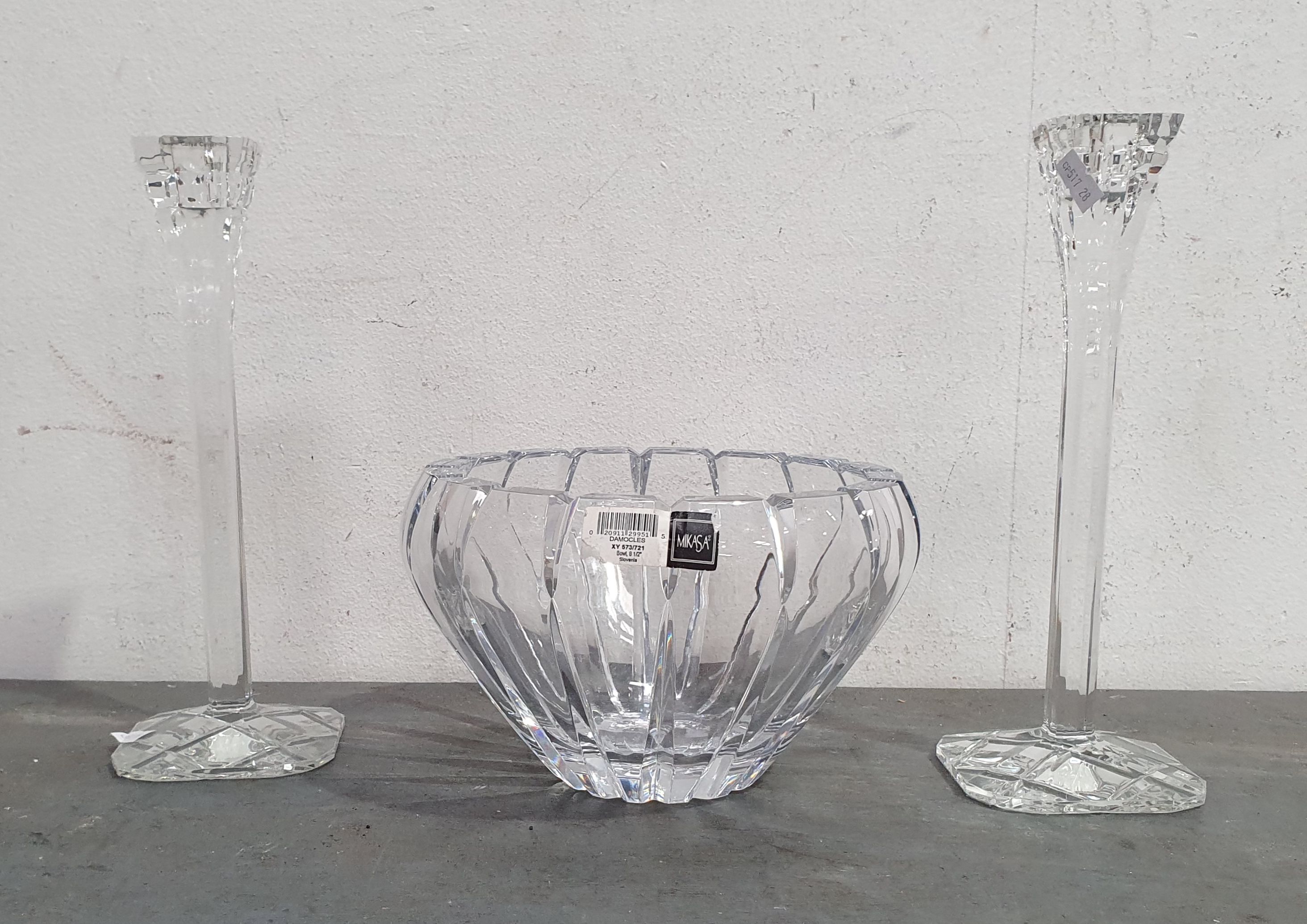 A Group Of Glassware