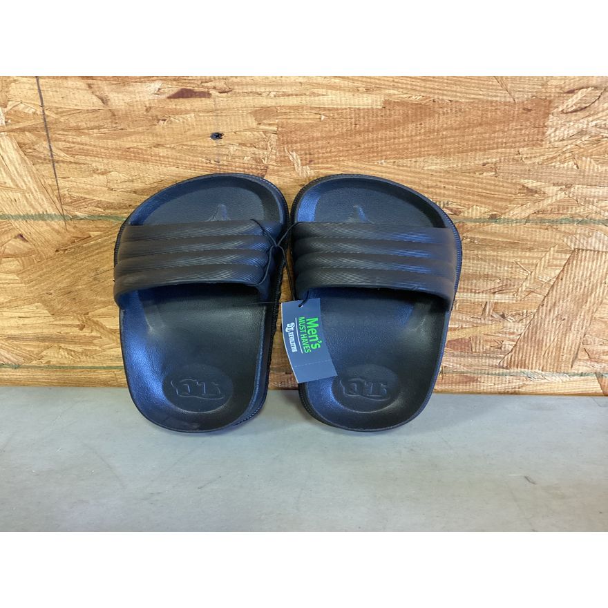 Men's Slide On's Size S 7/8 - Black