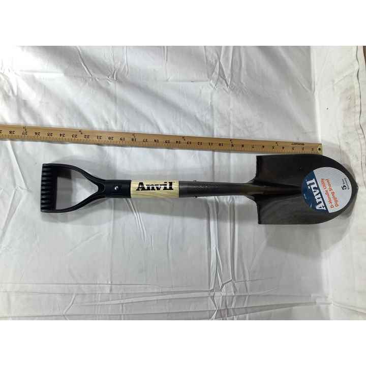 Anvil D-Handle Utility Digging Shovel