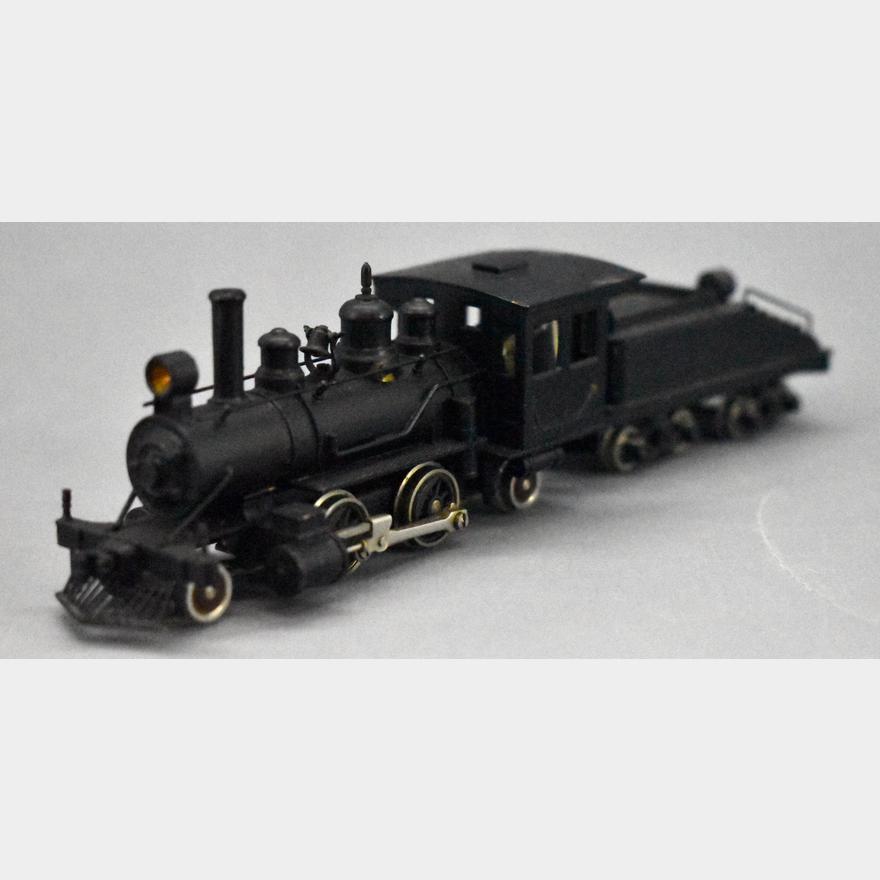 HO scale Red Ball Inspection Locomotive Brass Japan USED Tarnished