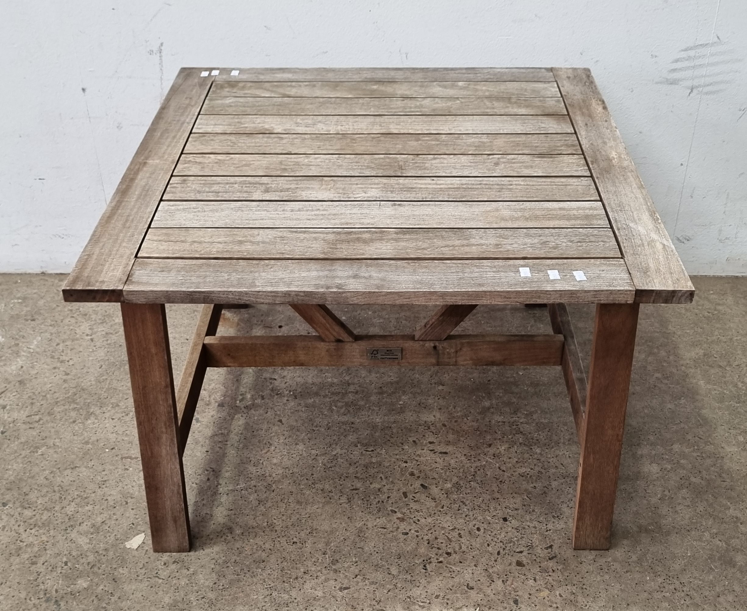 A Small Outdoor Table