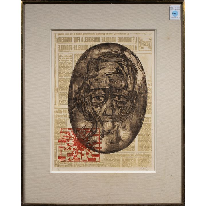Mixed Media, Contemporary Printed Collage (20th/21st century)
