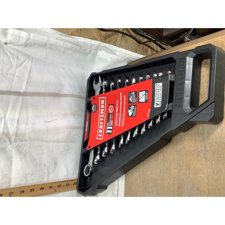 Craftsman 11pc SAE Raised Panel Wrench Set 12pt
