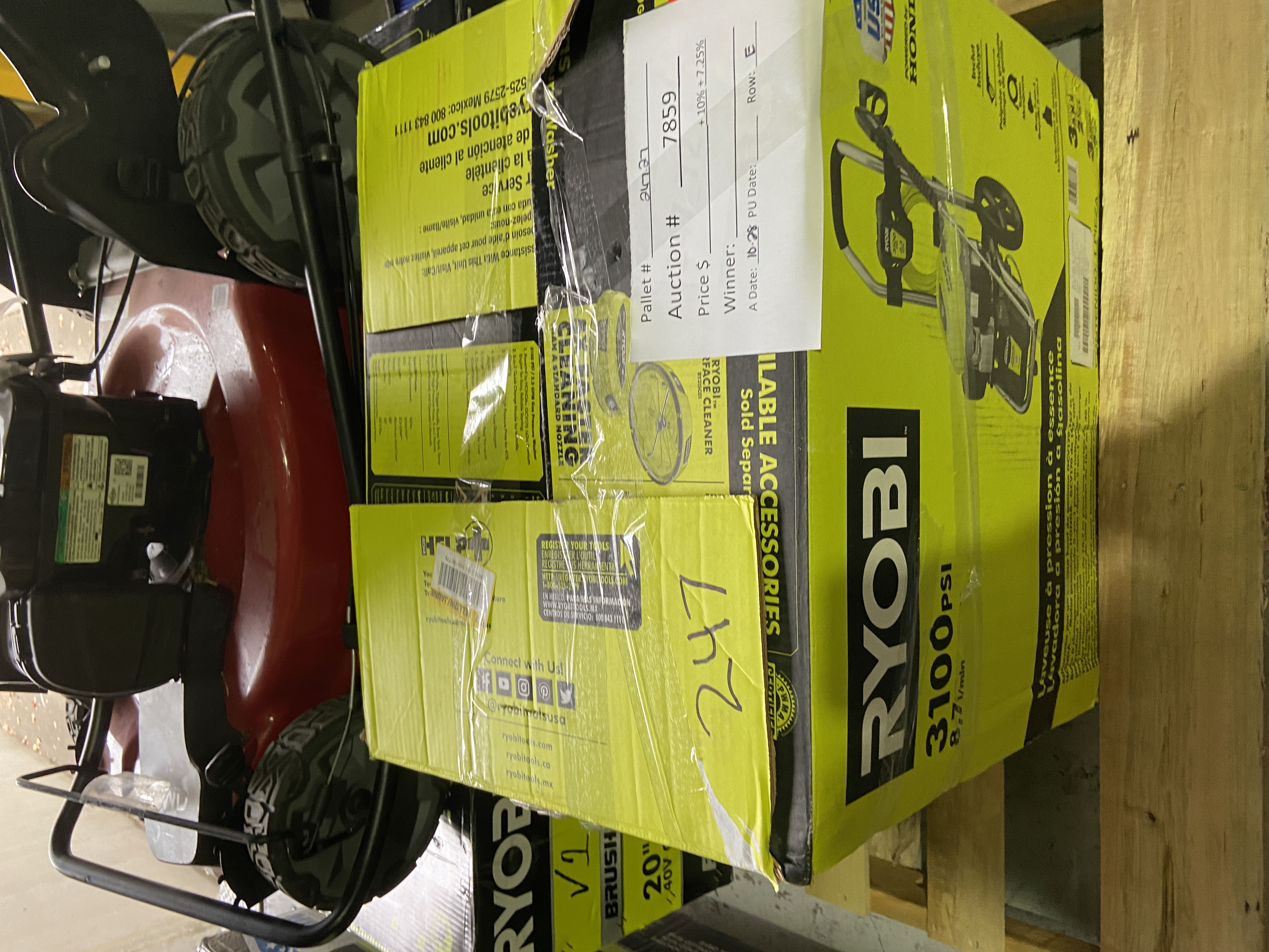 Mowers, Pressure Washer Triangle Liquidators