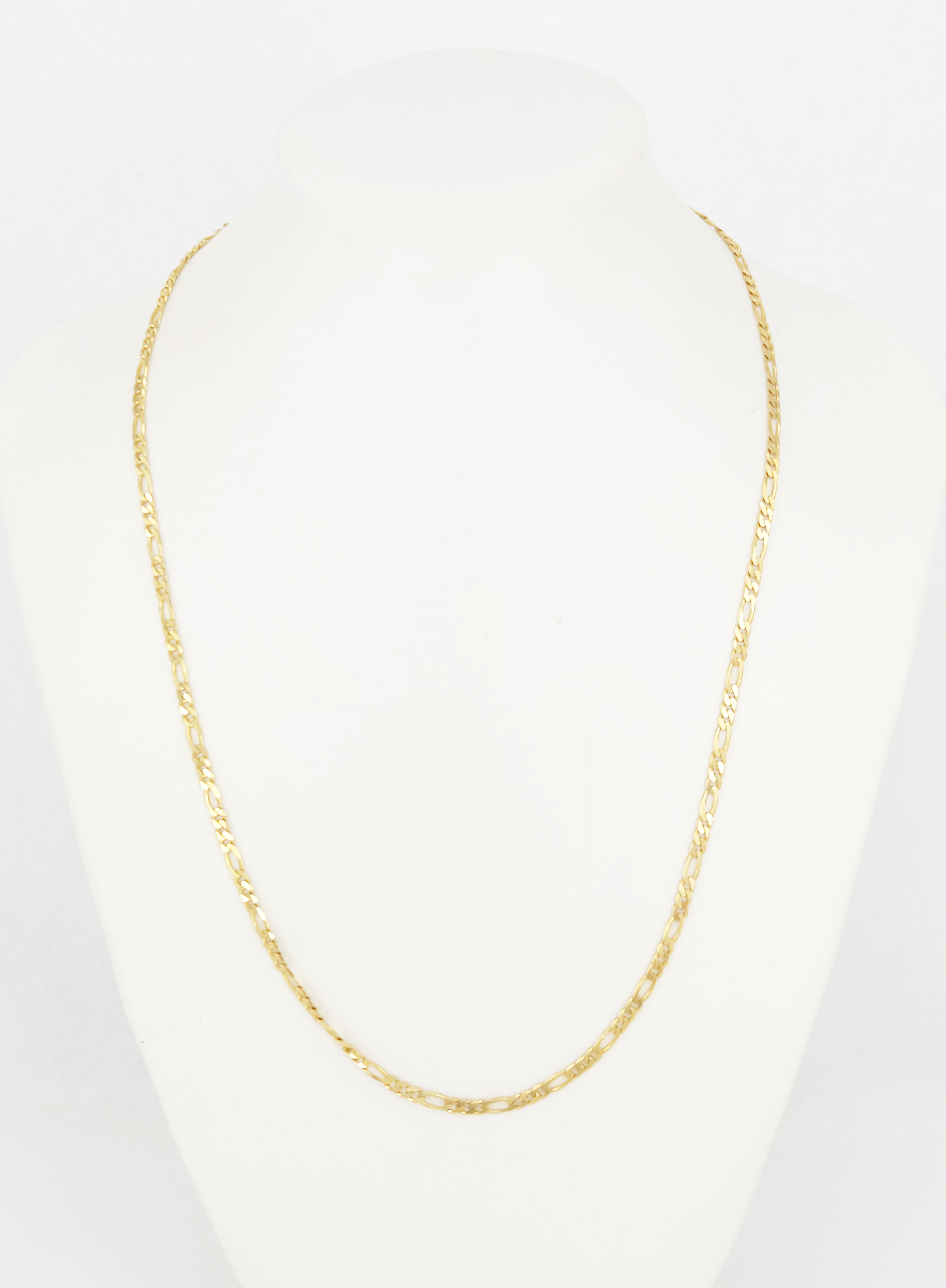 An 18ct Gold Figaro Chain