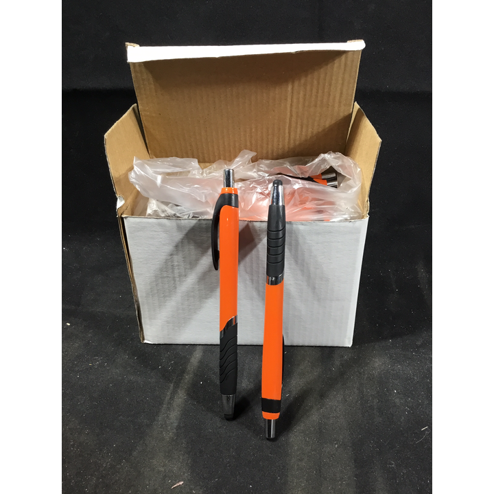 50ct Nikki Stylus Pens (Orange w/ Black Ink)