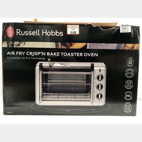 RUSSELL HOBBS AIR FRY CRISP'N BAKE TOASTER OVEN