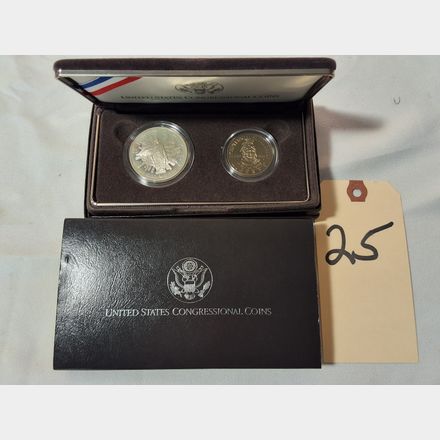1989 US Mint Silver Congressional Coin Set