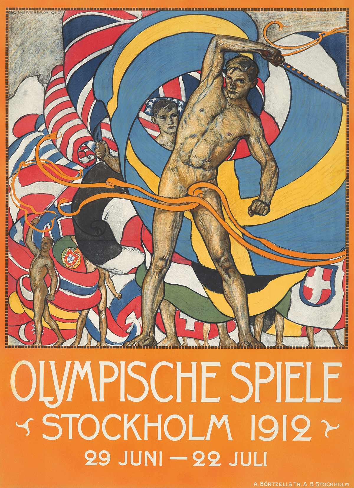 Olympische Spiele / Stockholm 1912. | Poster Auctions 