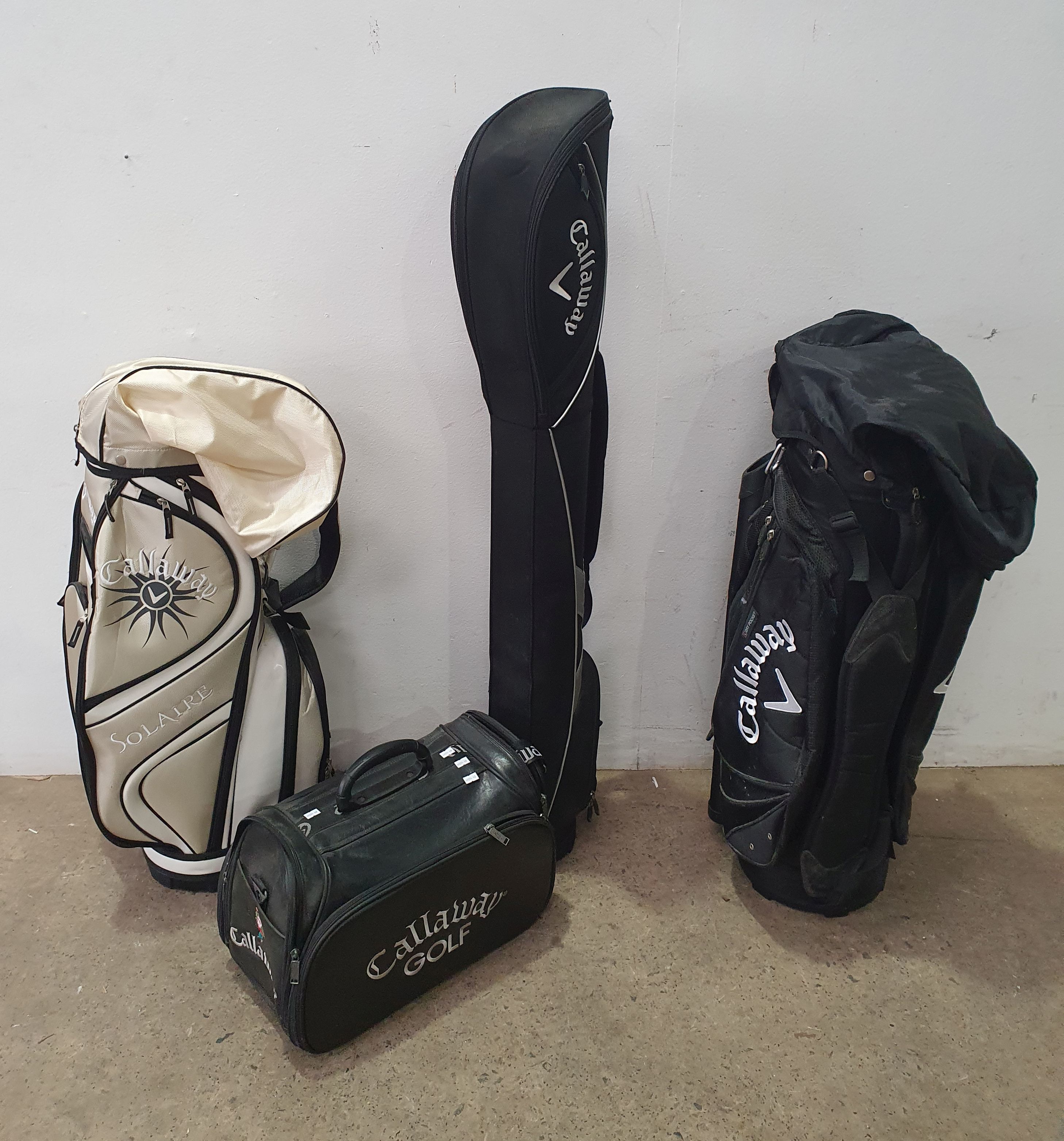 A Group Of Callaway Bags