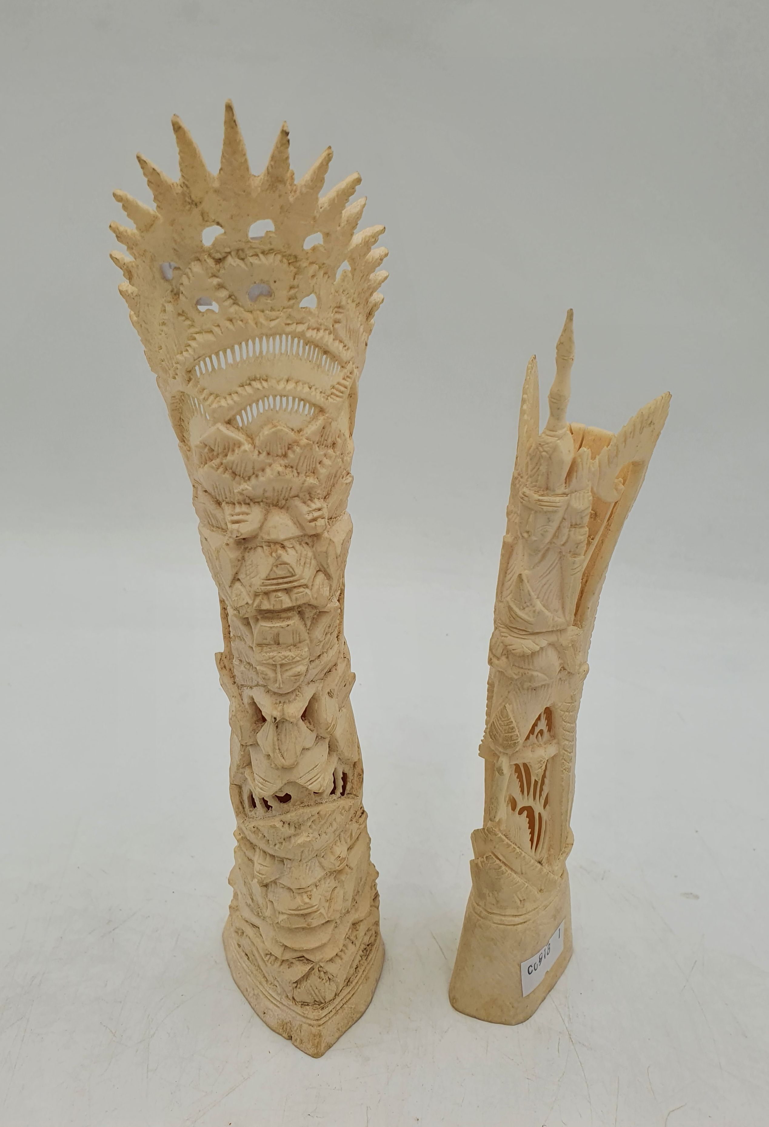 Two Balinese Bone Carvings