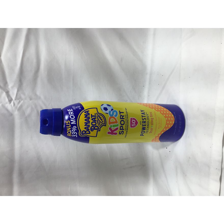 8oz Banana Boat Kids Sport Sunscreen Spray 50+ SPF