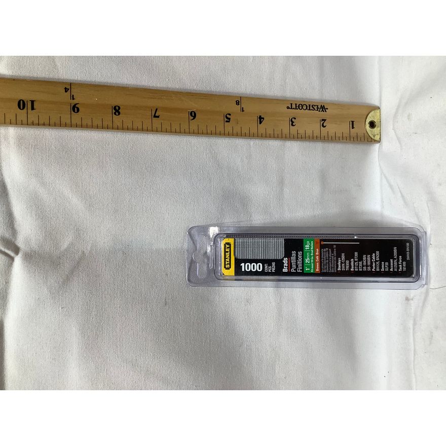 Stanley 1" Brads 18ga 25mm