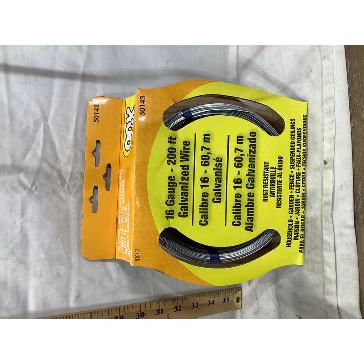 OOK 16gauge 200ft Galvanized Wire