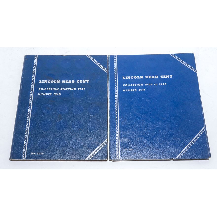 Two Whitman Lincoln Folders 09-40 & 41 Up