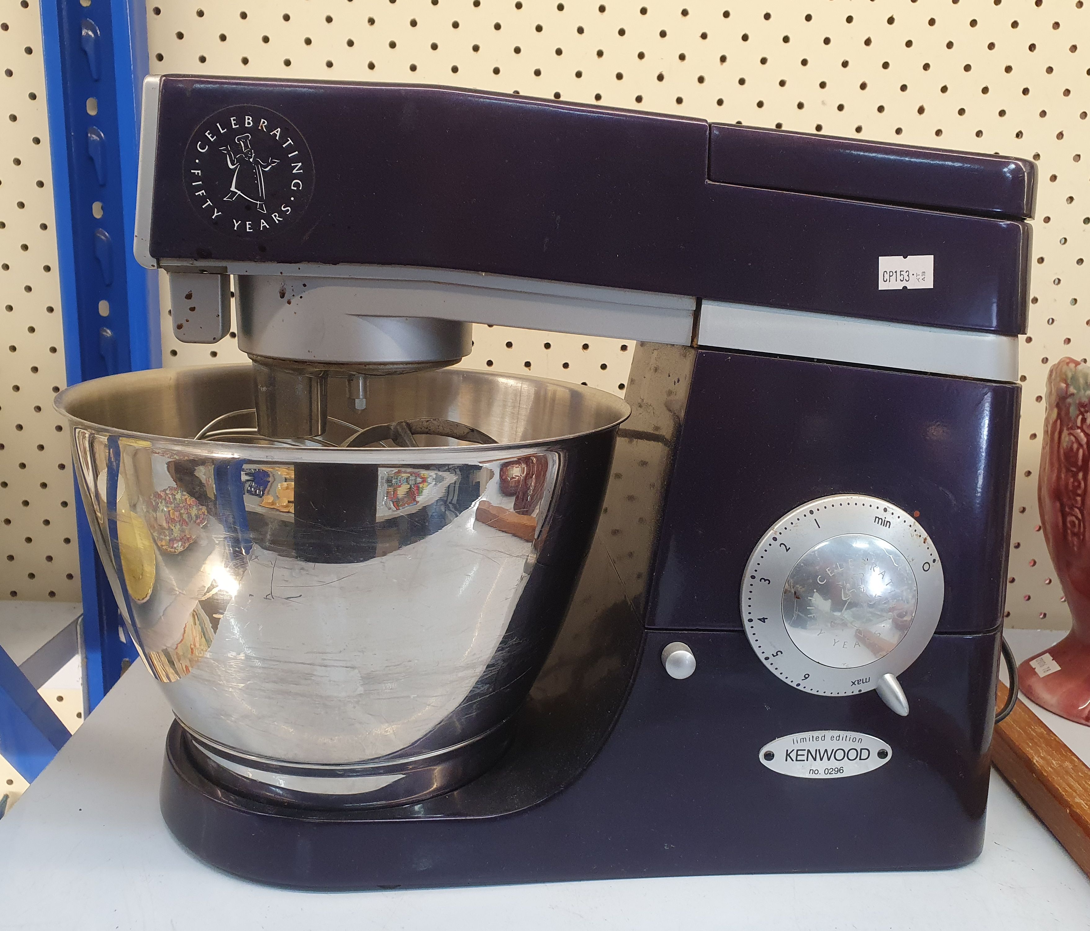 40 · A KENWOOD SPECIAL EDITION PURPLE MIXER
