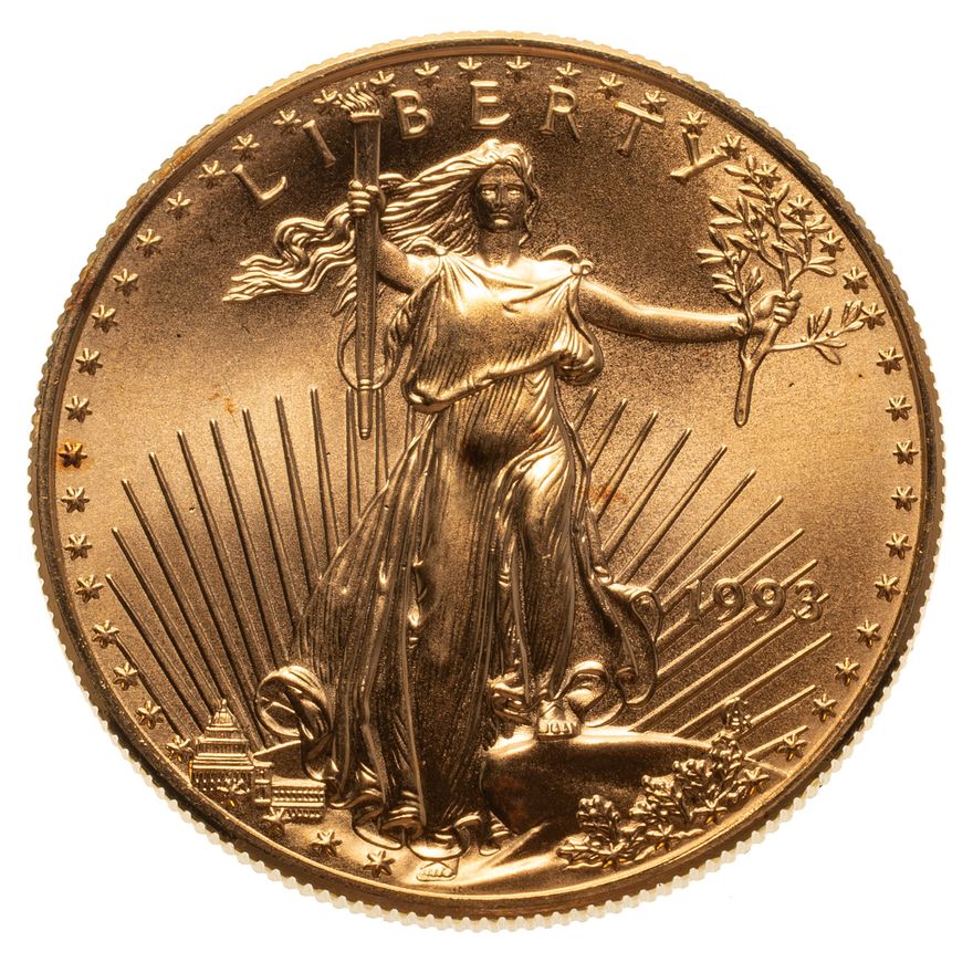 1993 1 Oz Gold $50 American Eagle