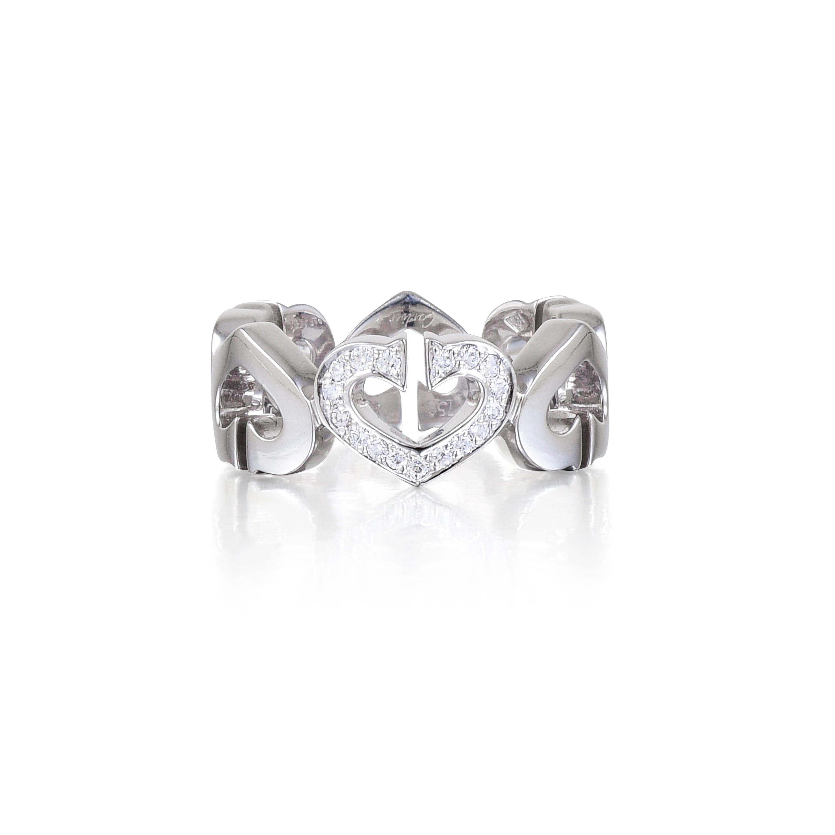 cartier hearts and symbols ring