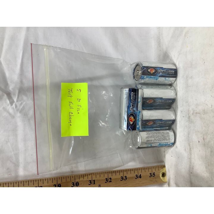 (5) Performance Tool Size D Batteries