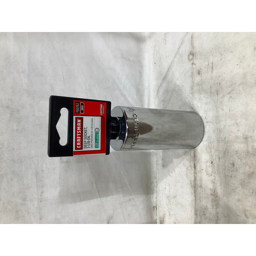 Craftsman 1-1/8" Deep Socket 1/2'Dr. inch 6pt
