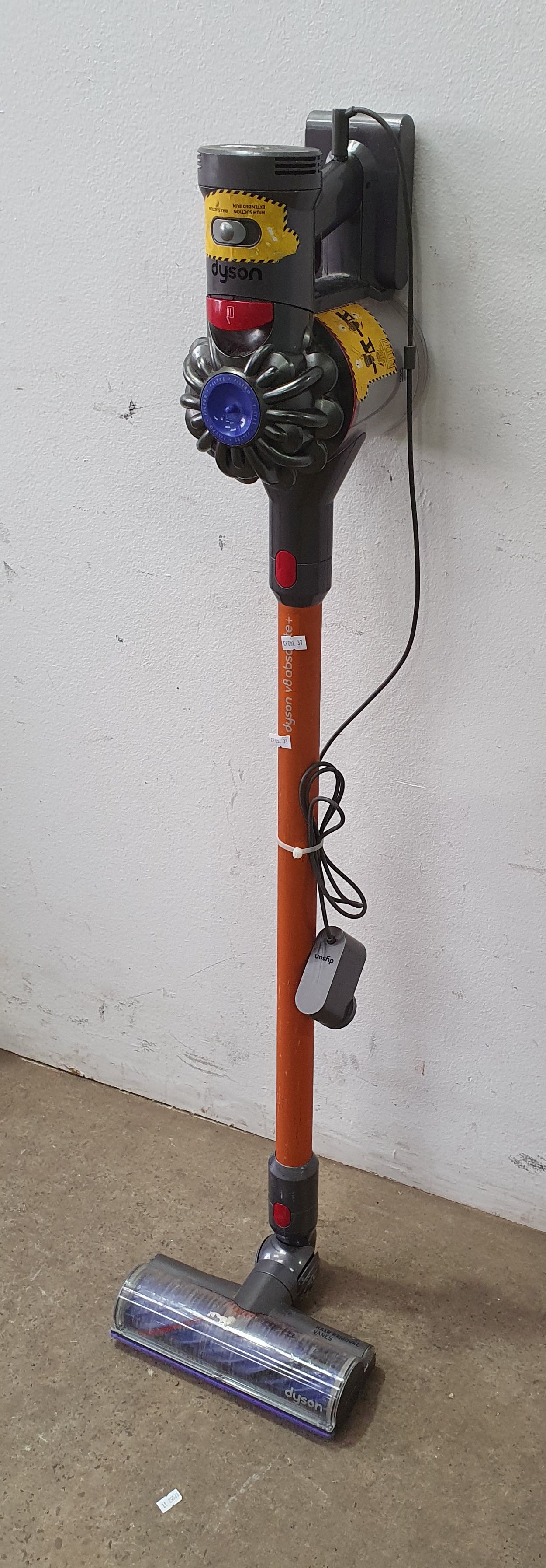 A Dyson V8 Stick Vacuum Cleaner