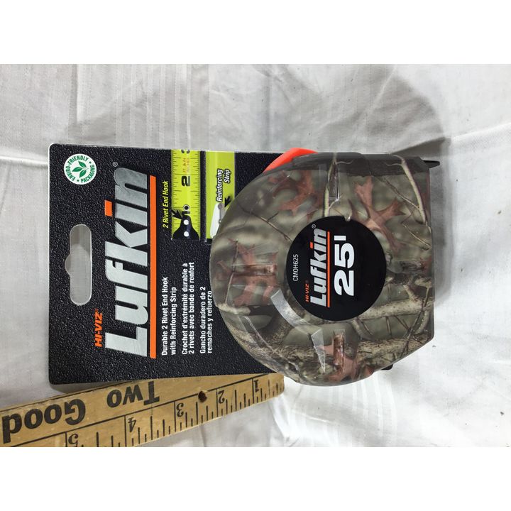 Hi-Viz Lufkin 25 Ft Camo Tape Measure
