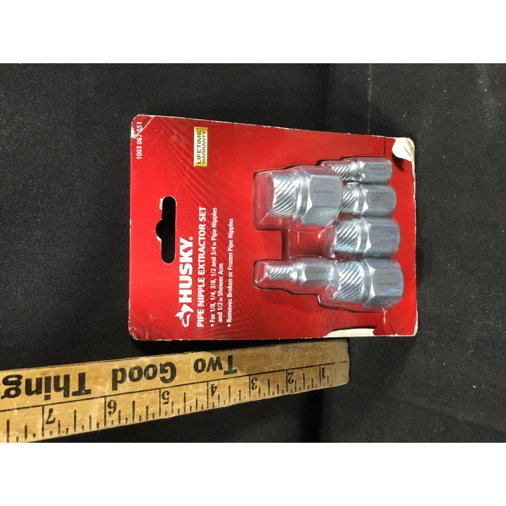 Husky Pipe Nipple Extractor Set