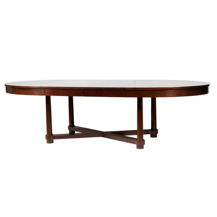 Barbara Barry for Baker mahogany dining table