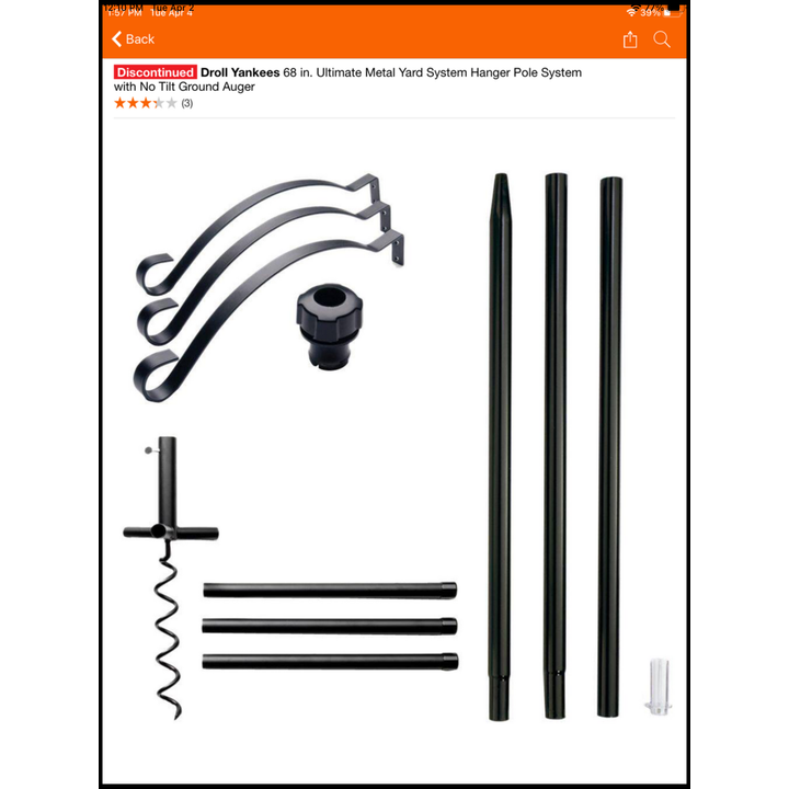 Droll Yankees Ultimate Pole Auger #24
