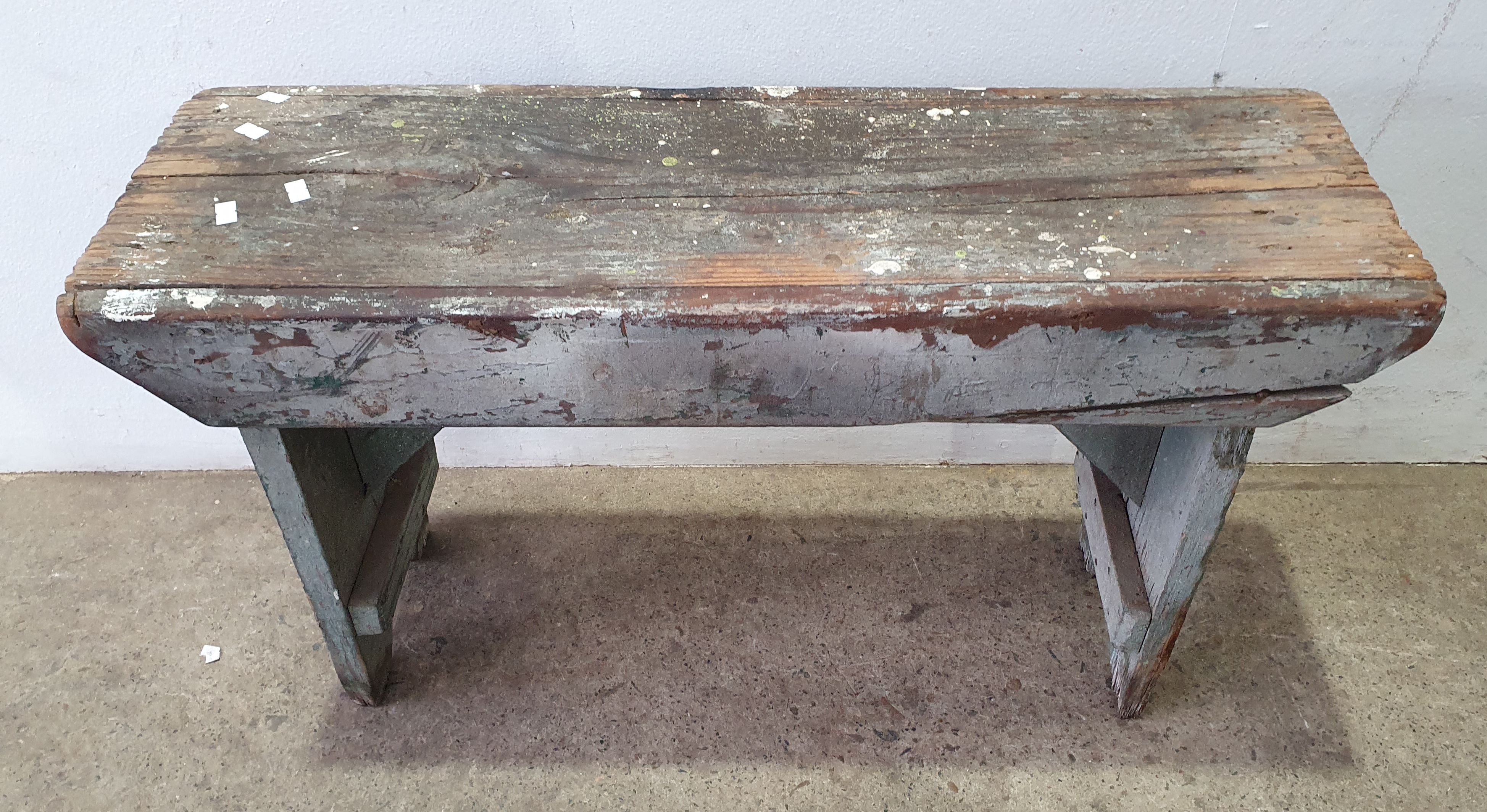 A Rustic Timber Stool