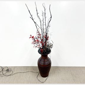 A large contemporary ceramic vase, H. 50cm.