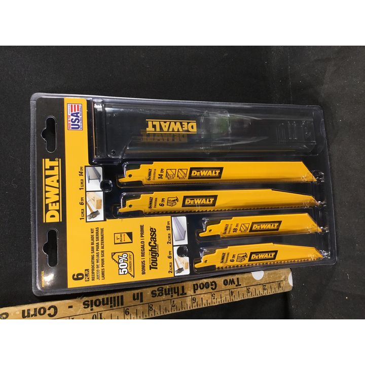DeWalt 6 Pc Reciprocating Saw Blade Kit