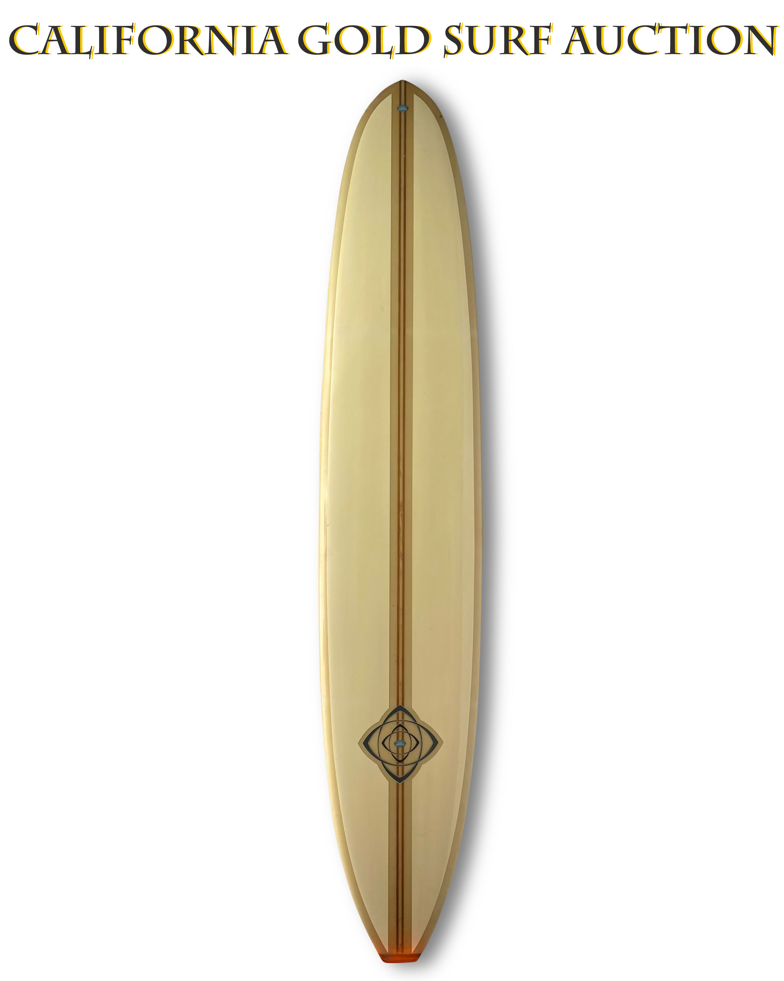 1964 BING Champagne Panel Double Atomic D Fin