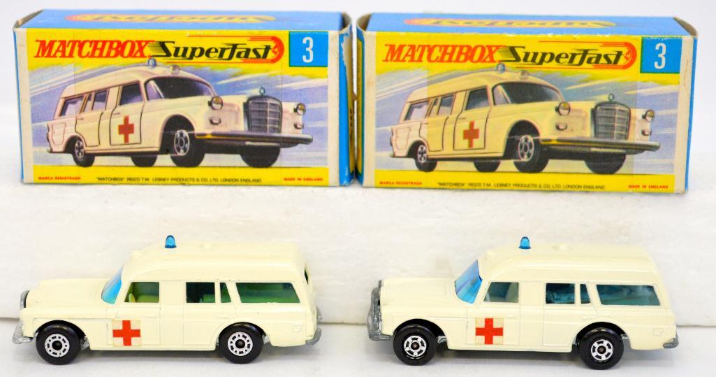 matchbox mercedes benz binz ambulance