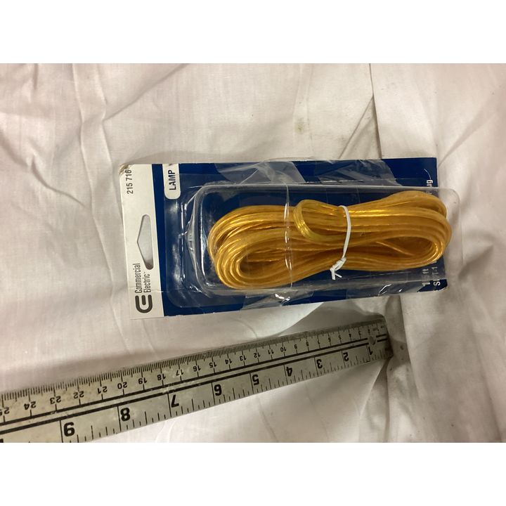 Commercial Electric 15ft Cord Set- SPT-1 Wire w/ Polarized Plug