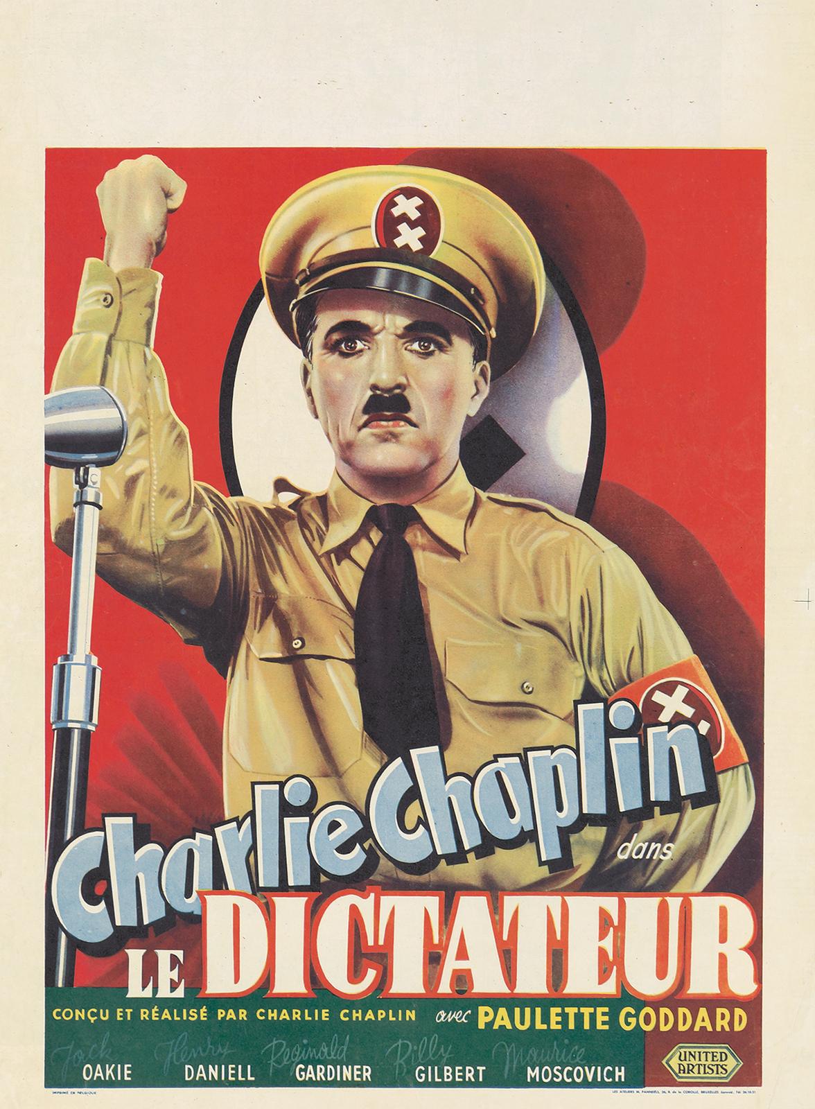 charlie chaplin 1940