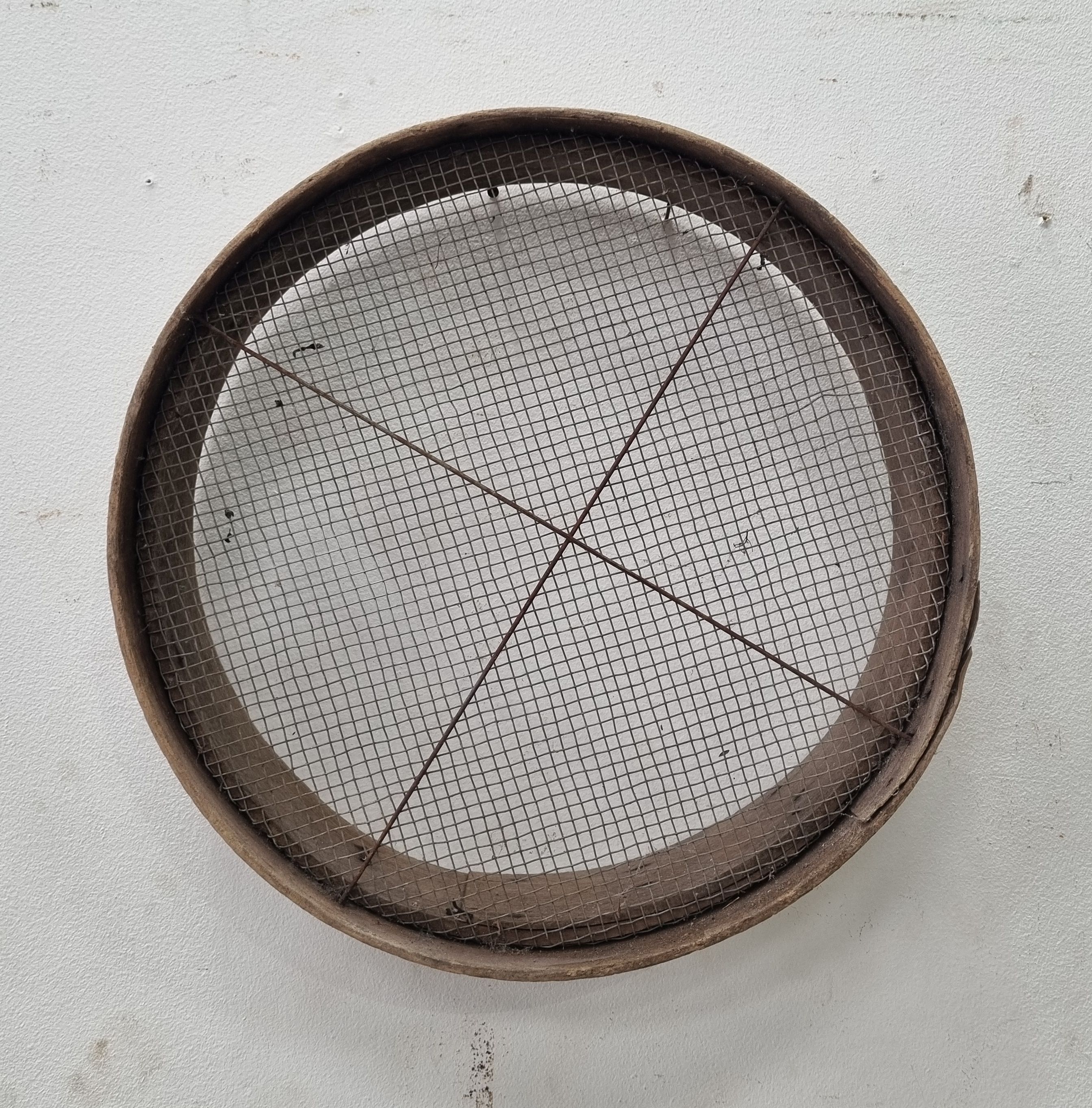 A Vintage Garden Sieve