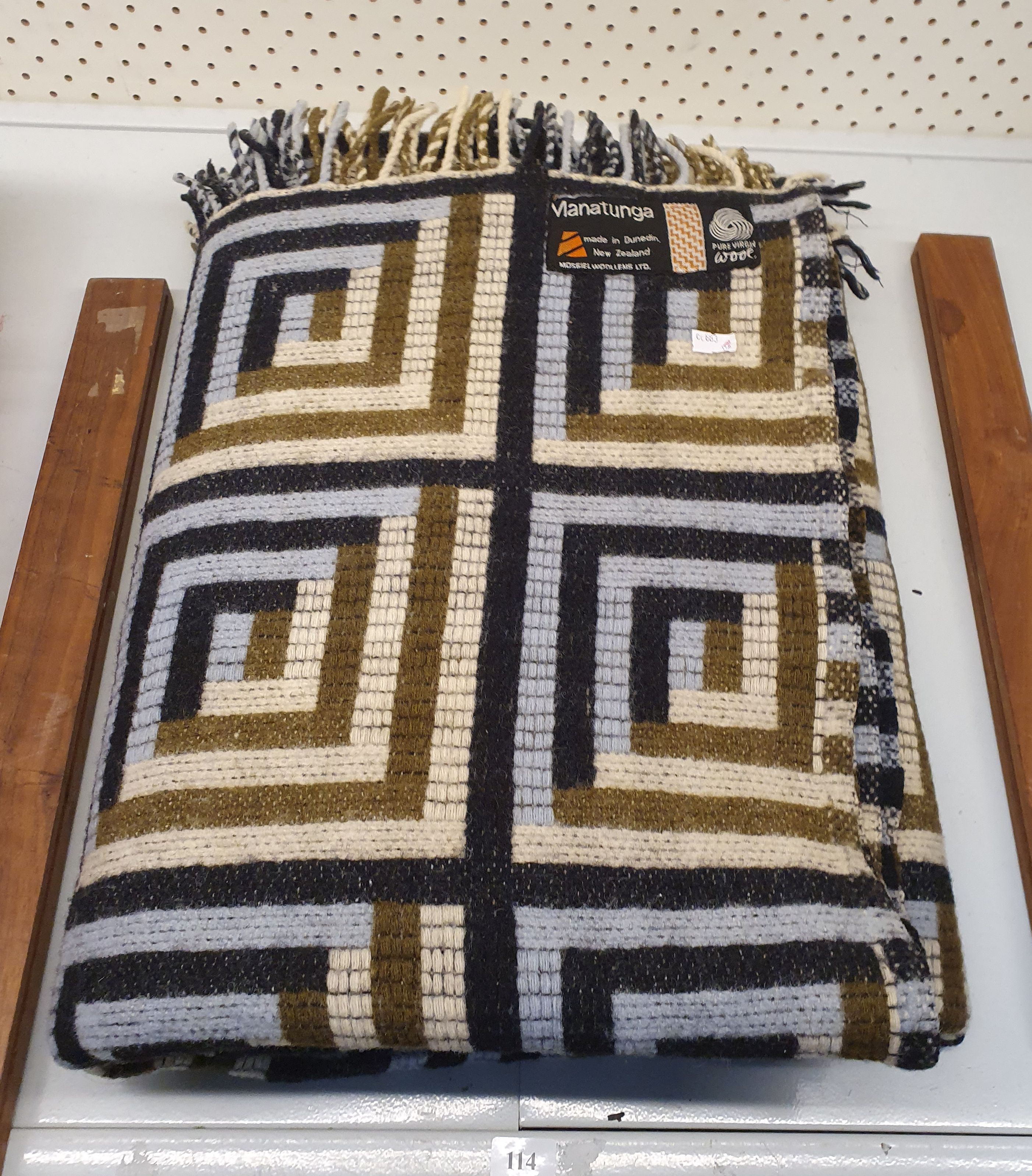 114 · A NEW ZEALAND MADE WOOL RUG