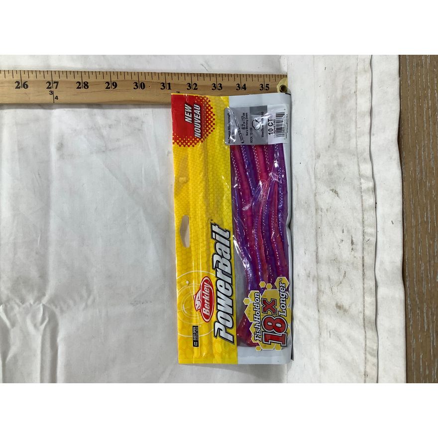 Berkley Powerbait Pro Design Mike Iaconelli Flute Worm 6.7", 10 Count