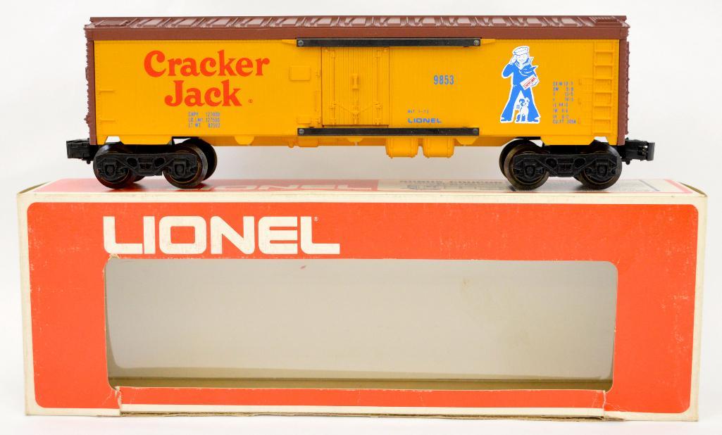 Details about   Lionel 9853 Cracker Jack Reefer White sided wood sheath style 