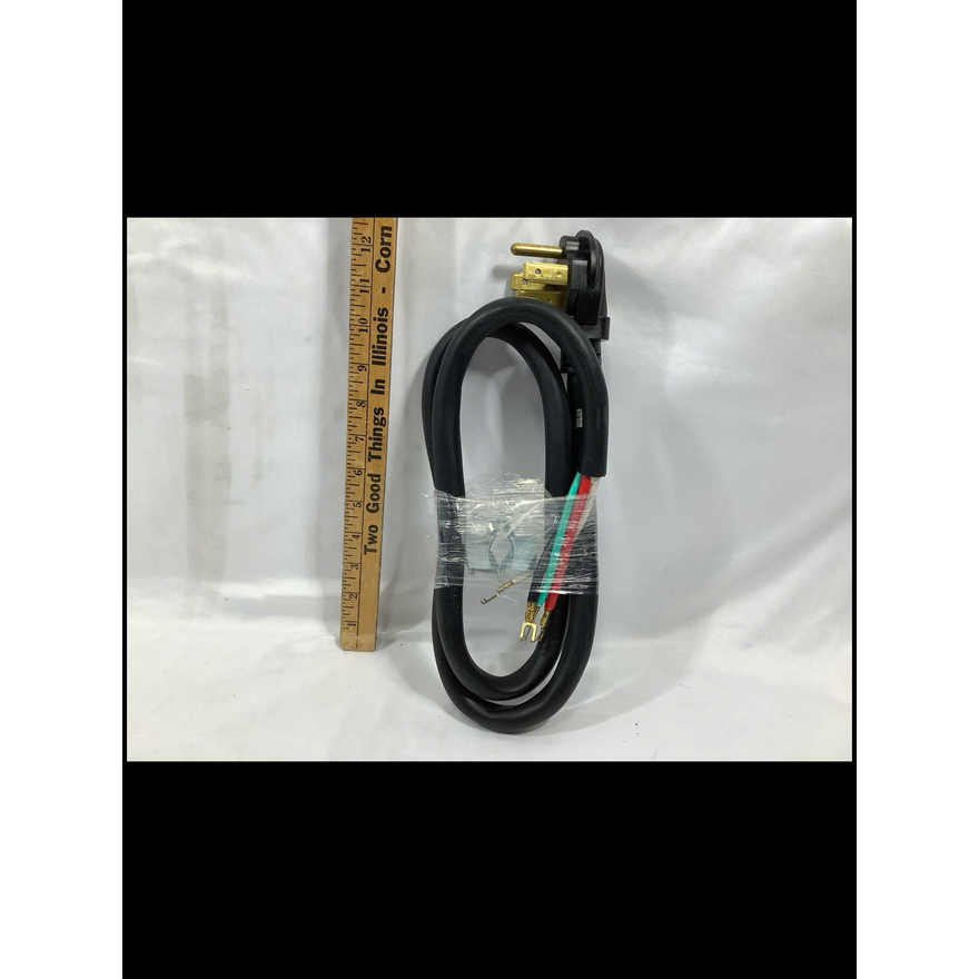 4-Prong Power Supply Cord For Range Or Dryer