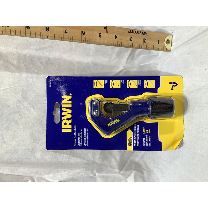 Irwin 1-1/8" Enclosed Feed Tube Cutter