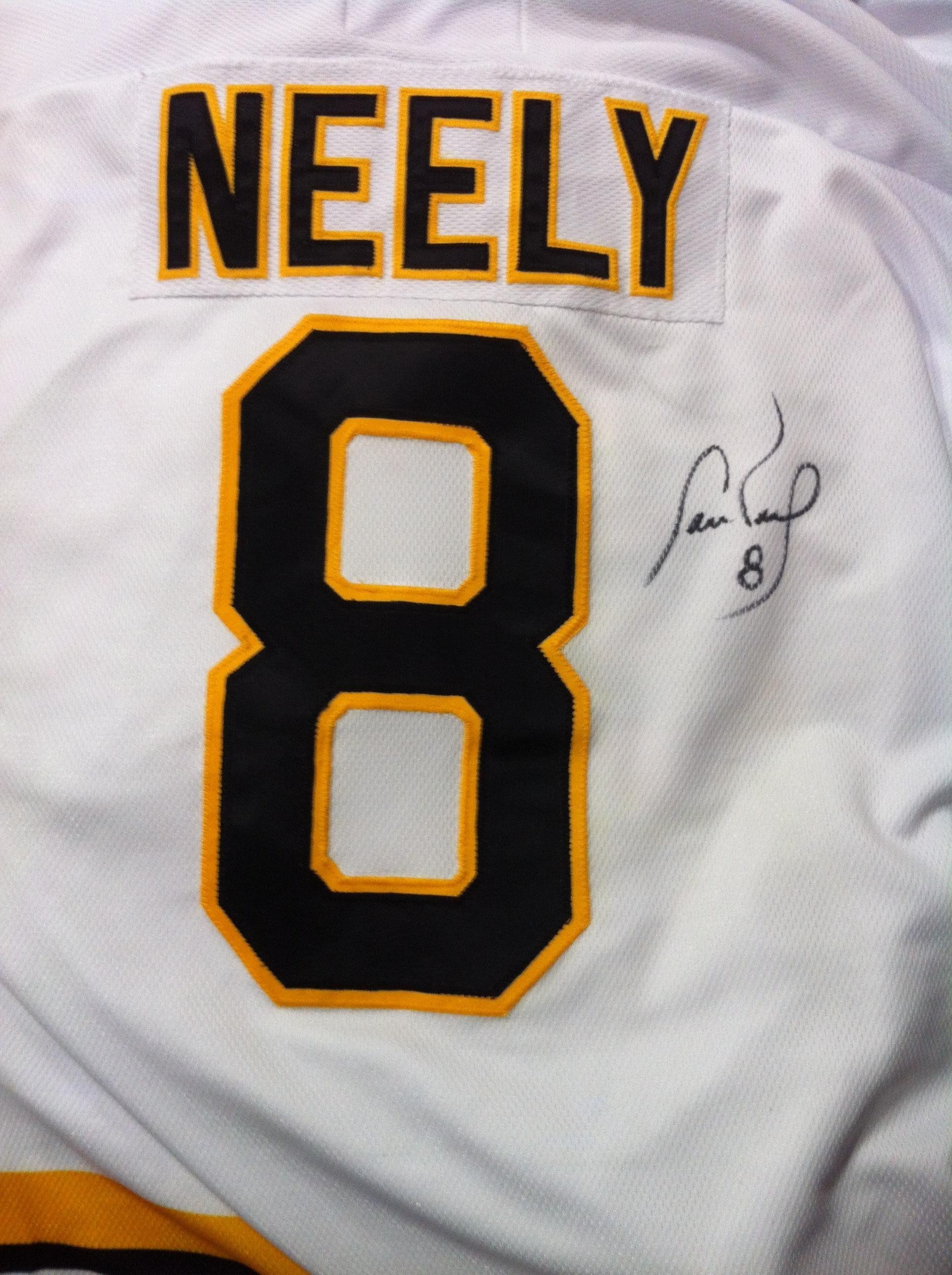 cam neely white jersey