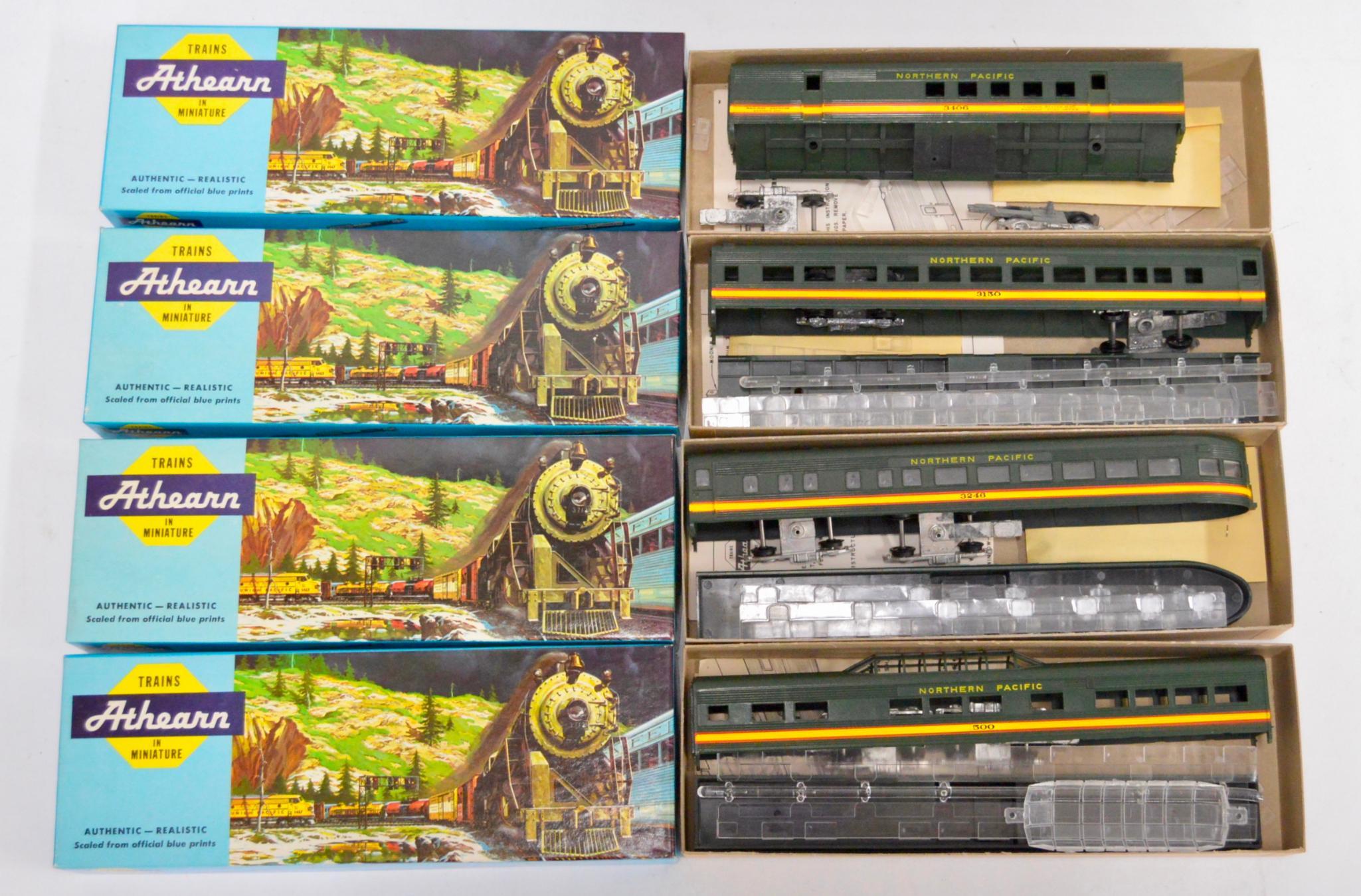 LE3654 ATHEARN 1826 train Ho Kit Voiture voyageur SL Vista dome Northern Pacific 