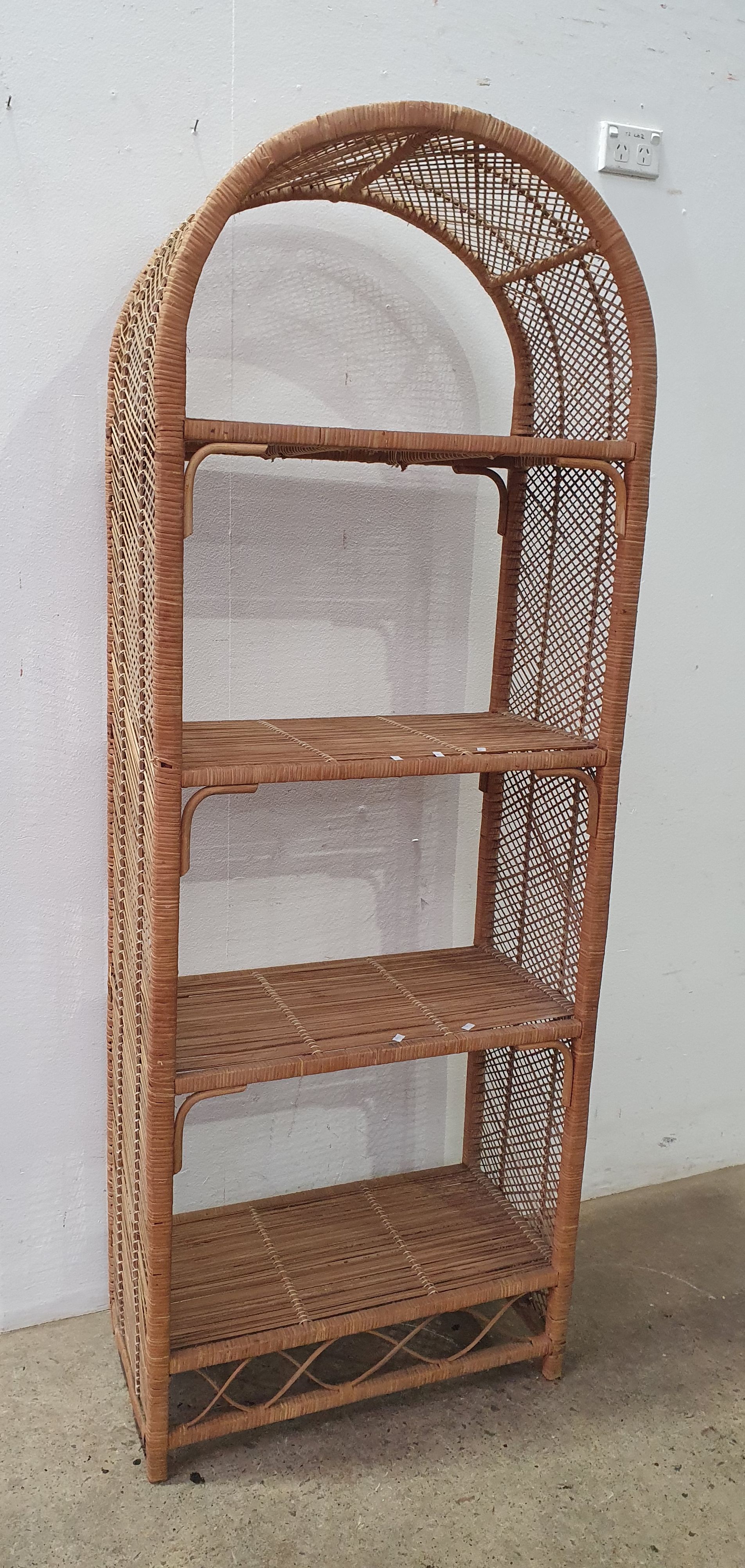 A Wicker Shelf
