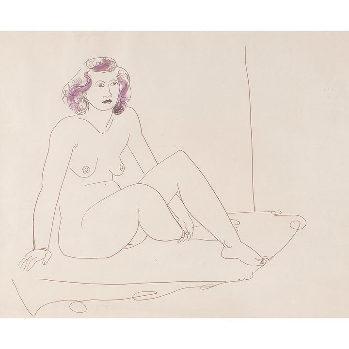Work on paper, Circle of Henri Matisse