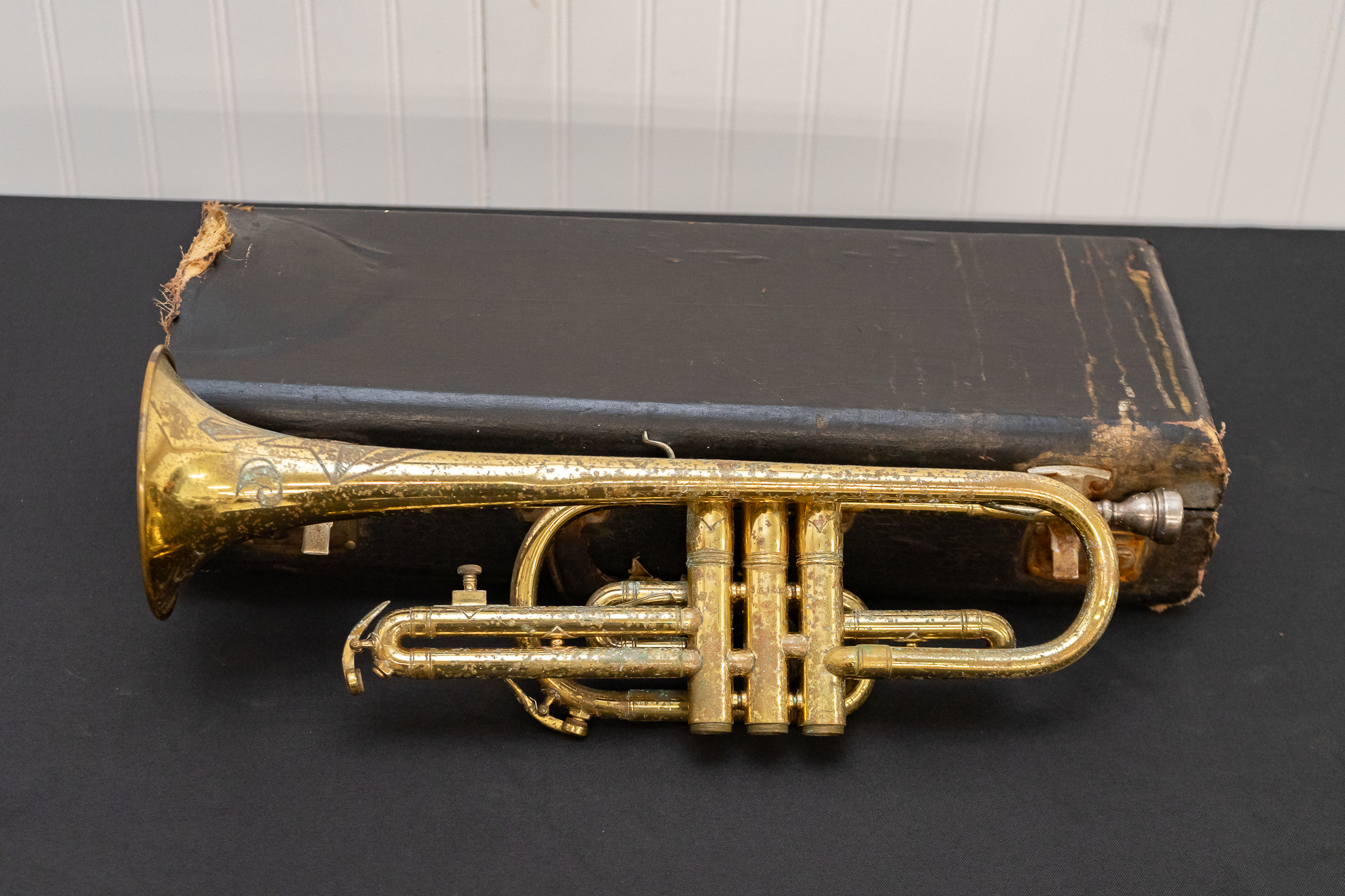 Master Model Gold Star Trumpet and Case | Harritt Group, Inc